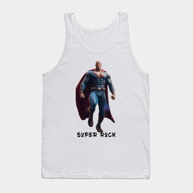 Super Rock Tank Top by FirstTees